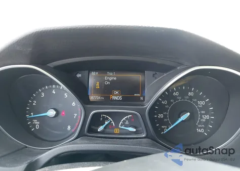 2016 Ford Focus Titanium z USA, uszkodzony, nr VIN 1FADP3J20GL362231